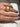 Vintage Italian 18k gold textural bombe' shape ring