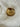 Vintage Italian 18k gold textural bombe' shape ring