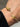 Antique 14k gold double ram head bracelet