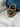 Victorian British 15k gold & turquoise heart padlock pendant