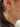 18K Gold Geometric Link Earrings