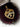 Antique French 18k gold and pearl heart shaped ornate Pendant