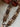 Antique Victorian 9k gold gate link heart bracelet
