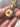 Vintage 14k Gold, Carnelian, Chalcedony & Green Agate Pendant