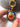 Vintage 14k Gold, Carnelian, Chalcedony & Green Agate Pendant