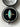 Antique 18k gold opal and diamonds navette shape ring