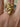 Antique French 18k gold & diamond snake ring