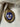 Antique 18k gold & enamel pansy locket