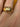 Art Deco French 18k gold dome shape ring with initial PB