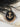 Antique 18k gold onyx & seed pearls locket