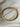 Vintage Italian 18k gold hinged bangle bracelet