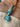 Antique Victorian 15k gold snake bracelet with blue enamel, pearl & garnet