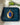 Antique French 18k gold lapis locket