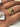Antique French 18k gold sapphire/diamond double head snake ring