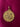 Vintage 18k gold scorpio medal