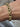 Vintage 14k gold texture/plain open link bracelet