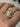 French Art Deco 18k gold encrusted diamonds ring