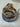 Antique French 18k gold agate fob with snake motif