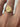Vintage 14k gold signet with M initial