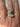 Vintage 18k white/yellow gold scuptural ring
