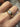 Vintage 14k gold diamond gipsy ring