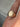 Antique French 18k gold signet ring with initials FI
