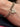 Antique English 9k yellow gold heart bracelet
