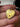 Antique French 18k gold ruby & pearls heart shaped locket