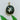 Beautiful Antique 14K Gold Stone Inlay with Flower Design